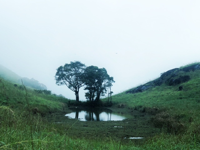 A Small Lake Before reaching the Heart Lake